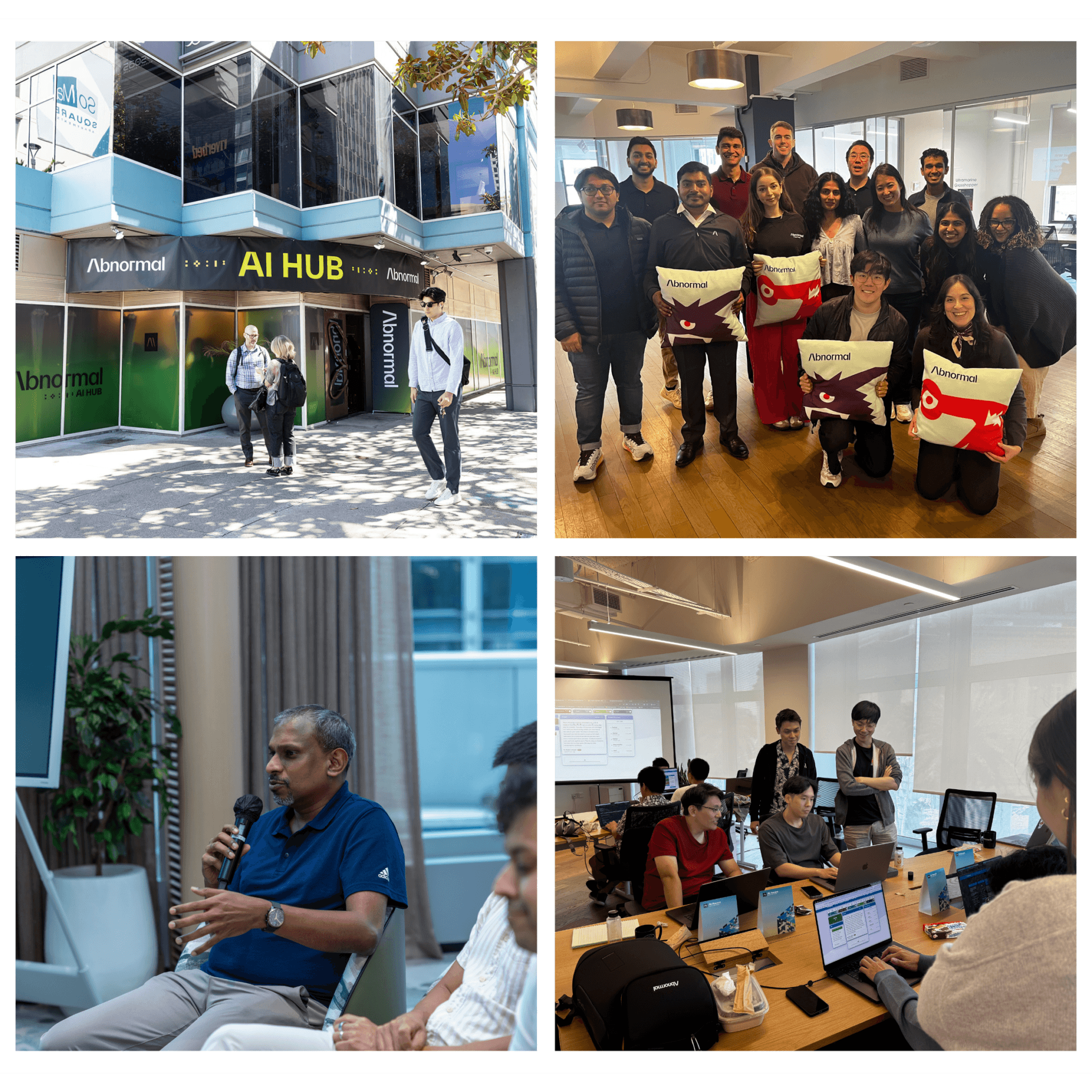 Inside AI Day, Abnormal's TPM Offsite Hackathon